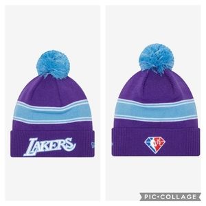 NWT New Era NBA Los Angeles Lakers Beanie